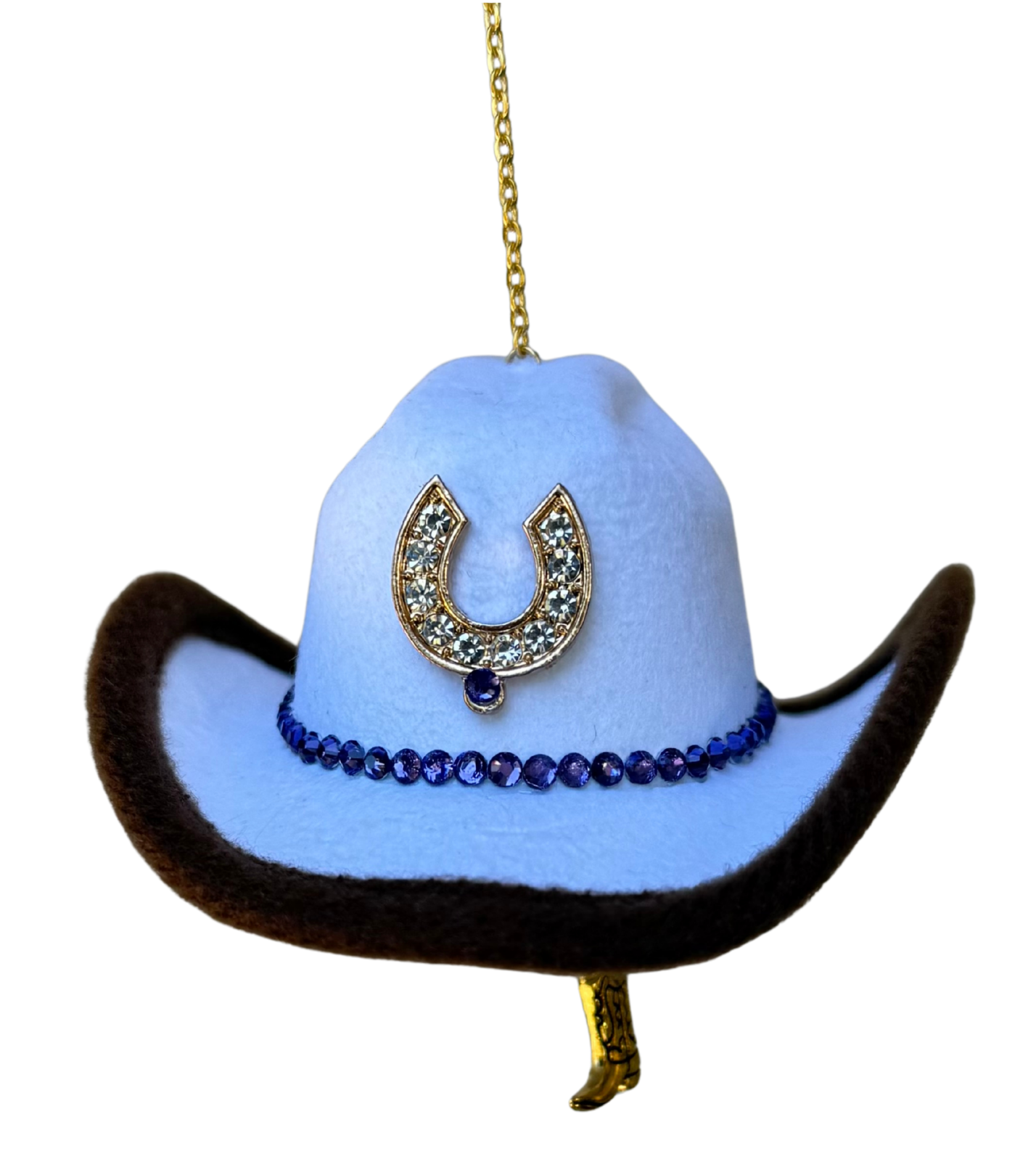 Lucky Horseshoe Mini Hat Charms