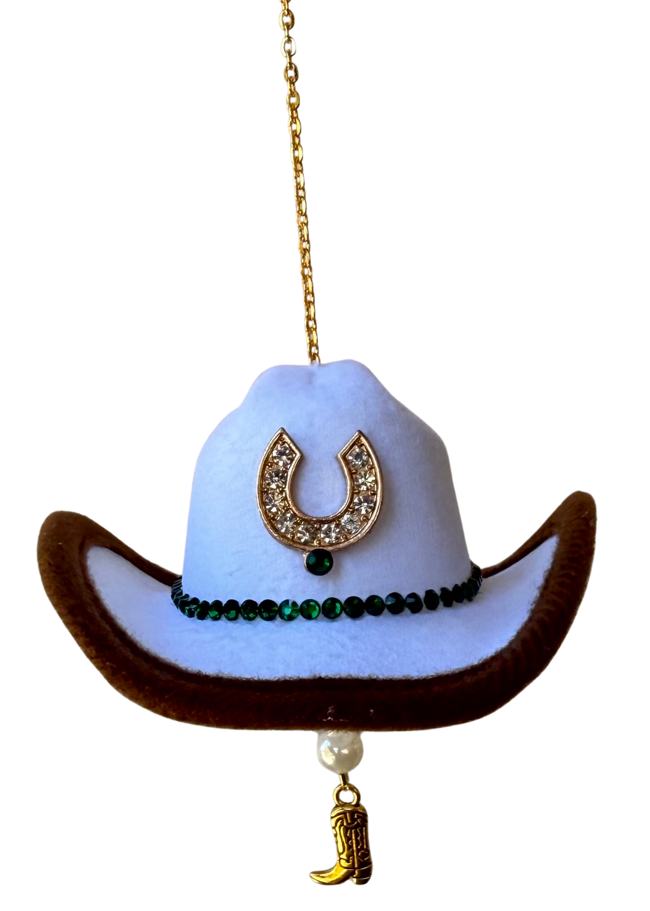 Lucky Horseshoe Mini Hat Charms