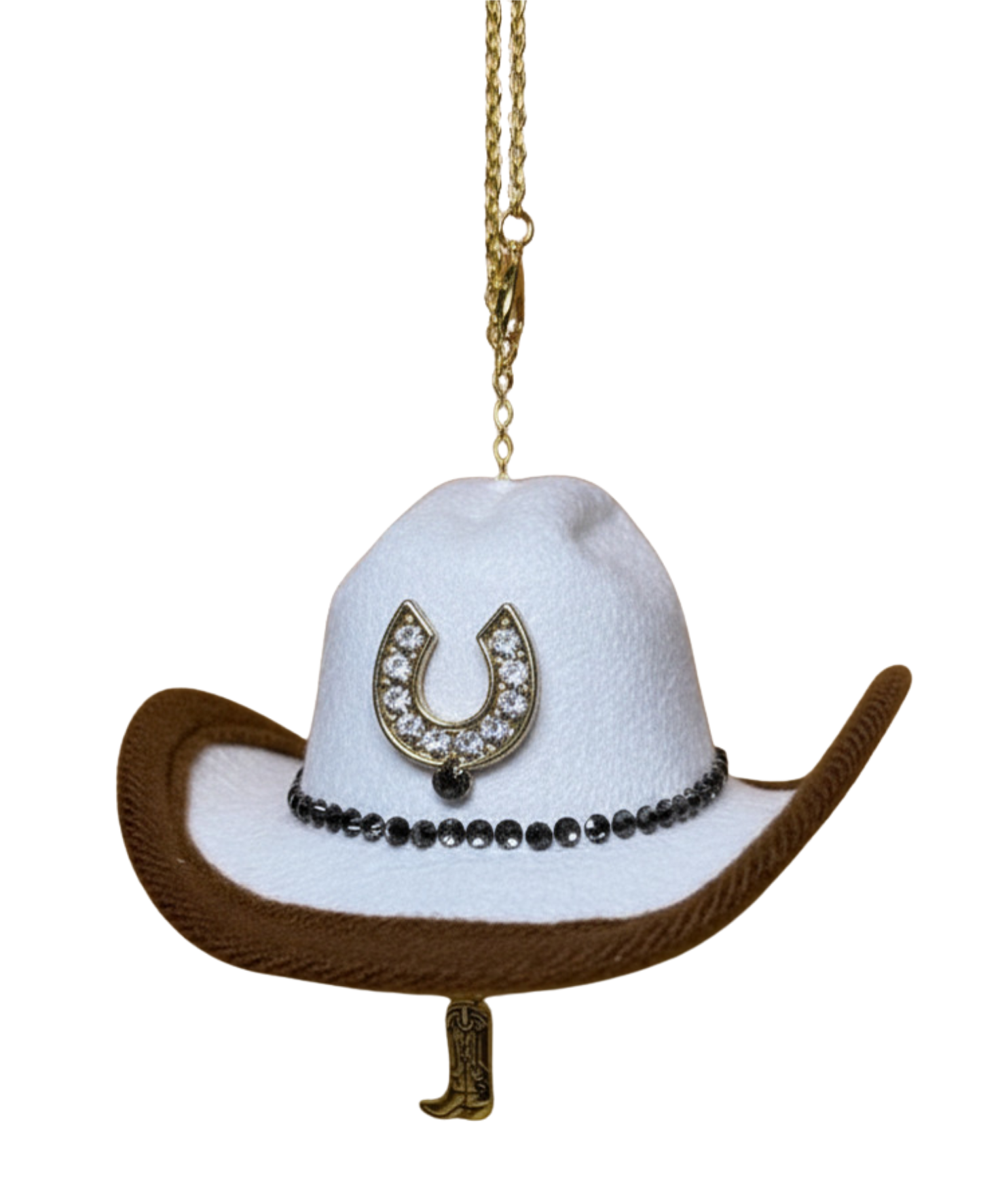 Lucky Horseshoe Mini Hat Charms