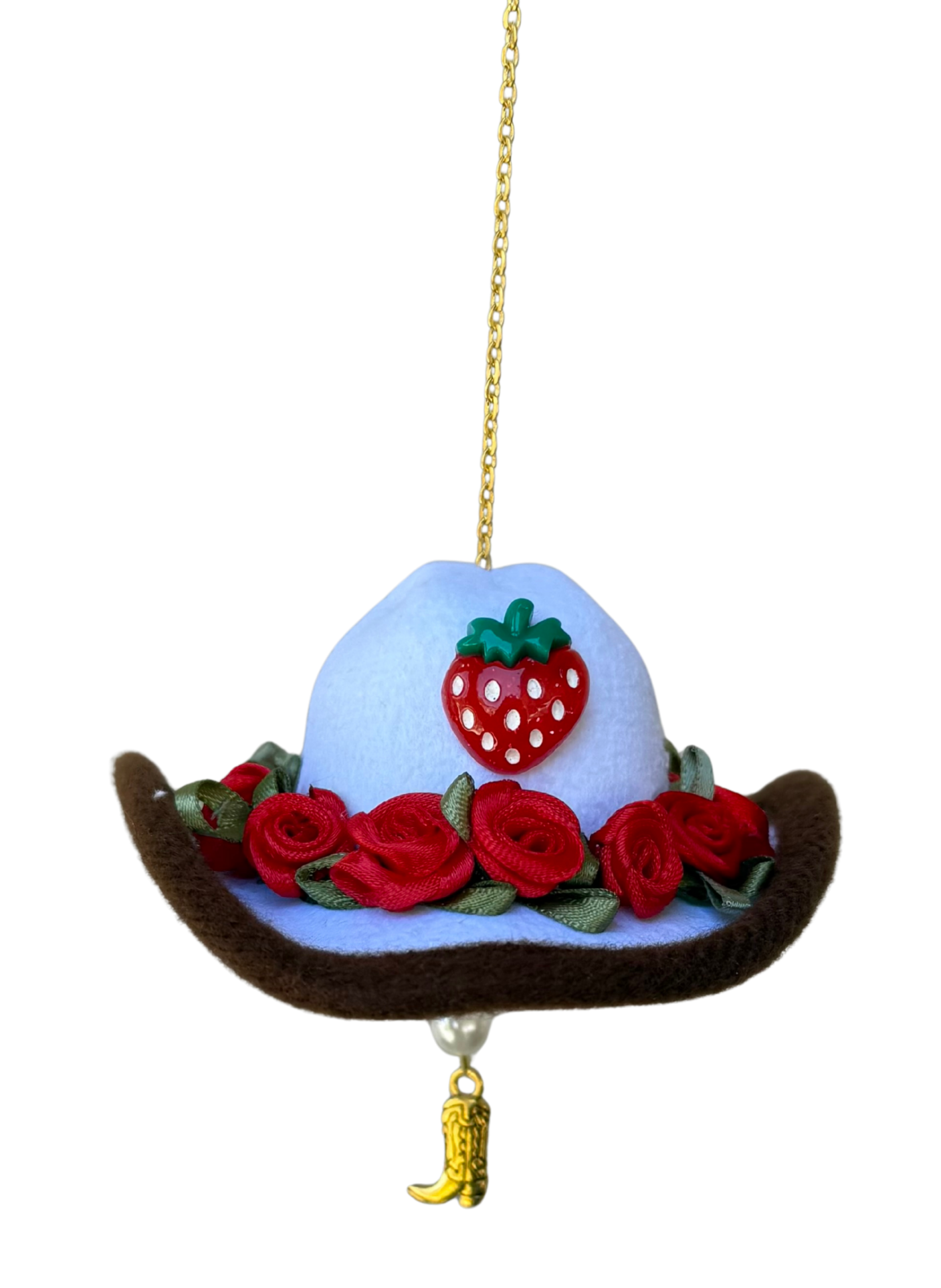 Fresita Mini Hat Charms