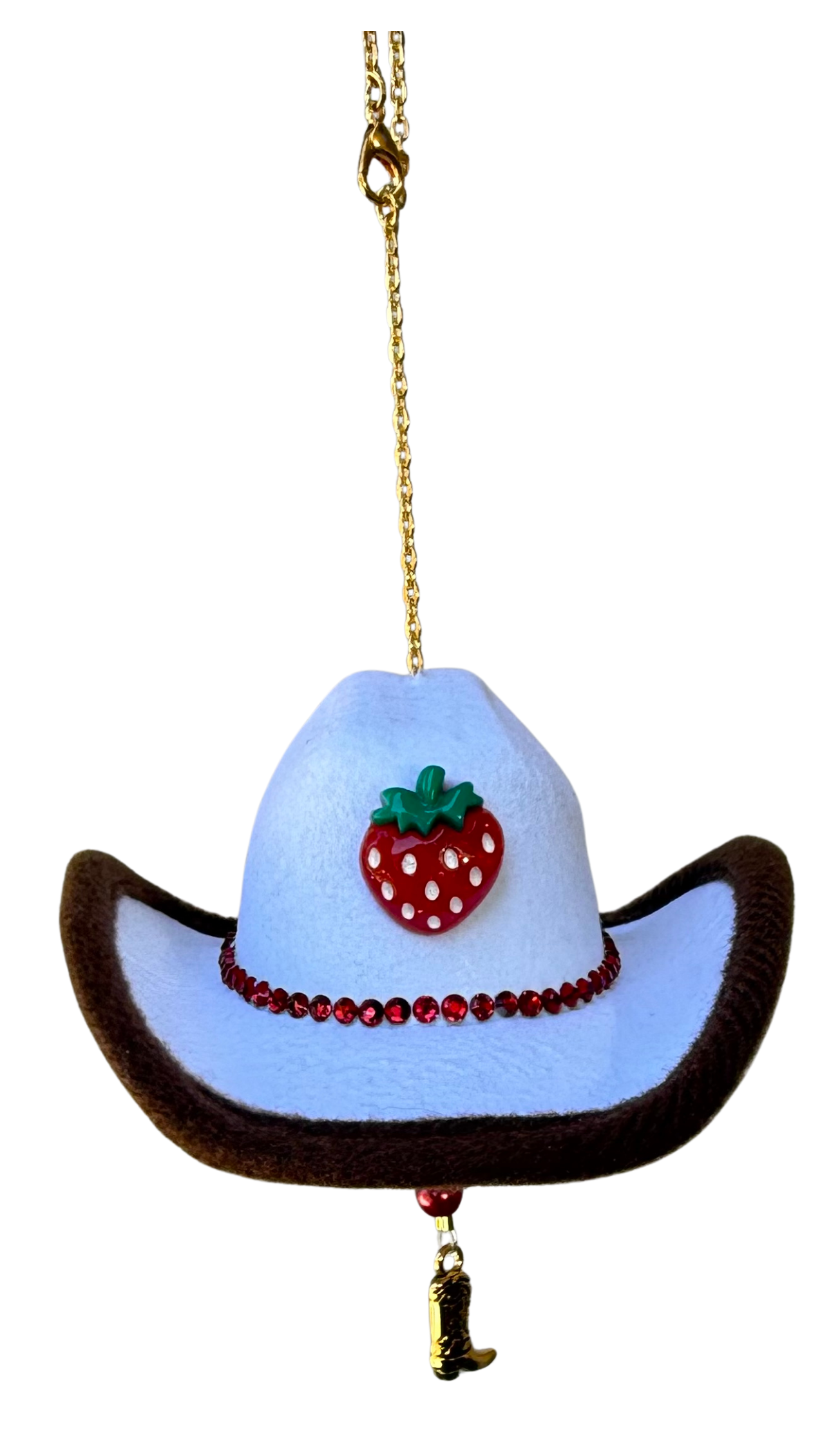 Fresita Mini Hat Charms