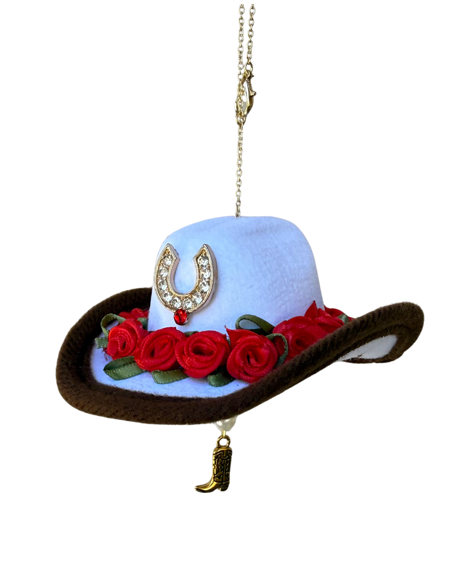 Lucky Horseshoe Mini hat Charms-Como La Flor