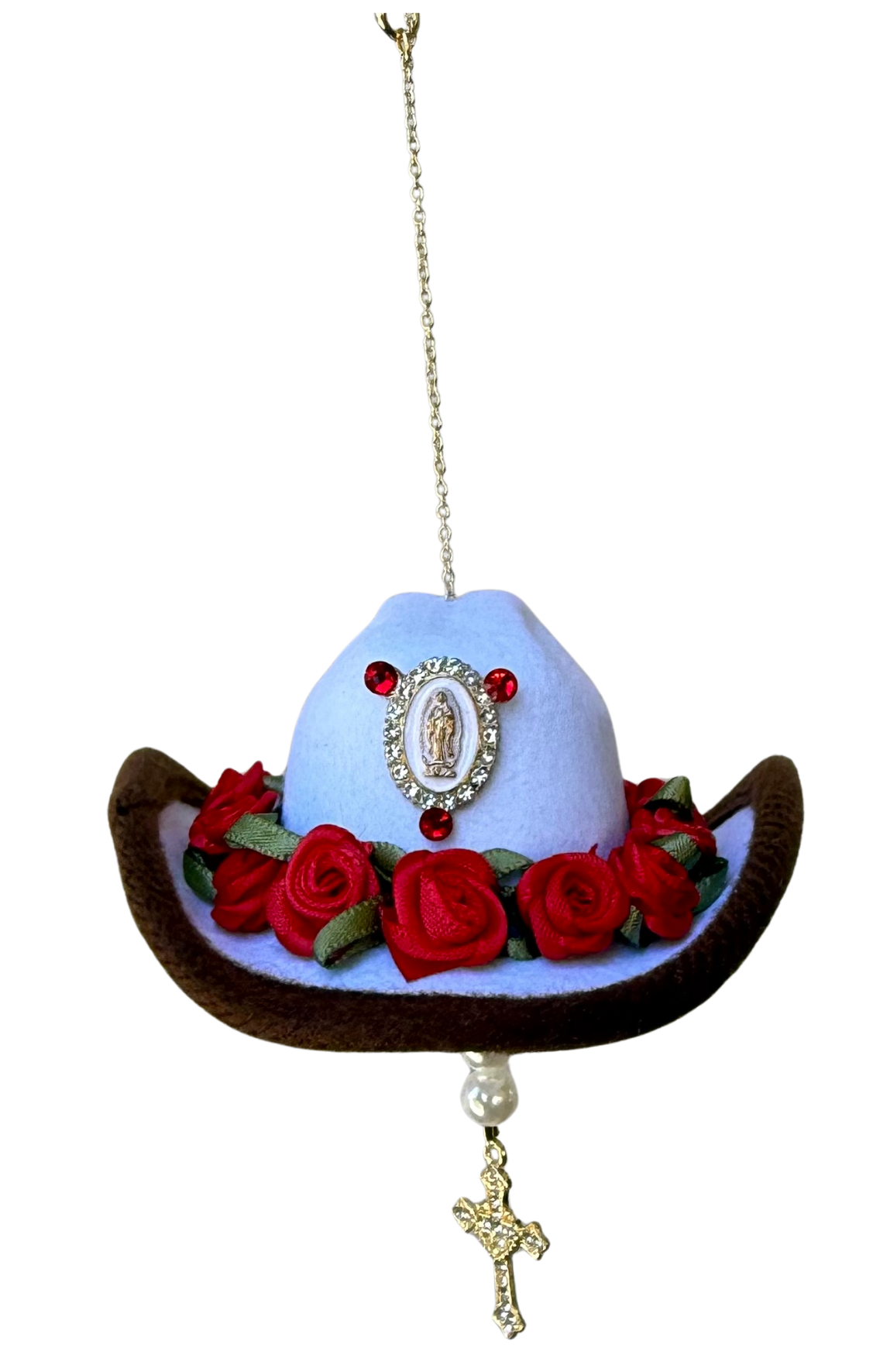 Virgin Mary Hat Charms-Como La Flor