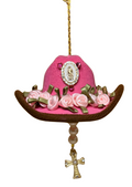 Virgin Mary Hat Charms-Como La Flor